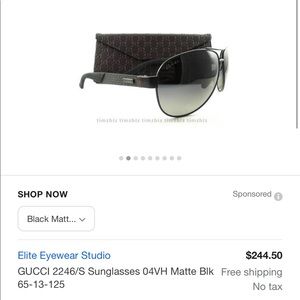 Gucci Sunglasses Matte 2246/S